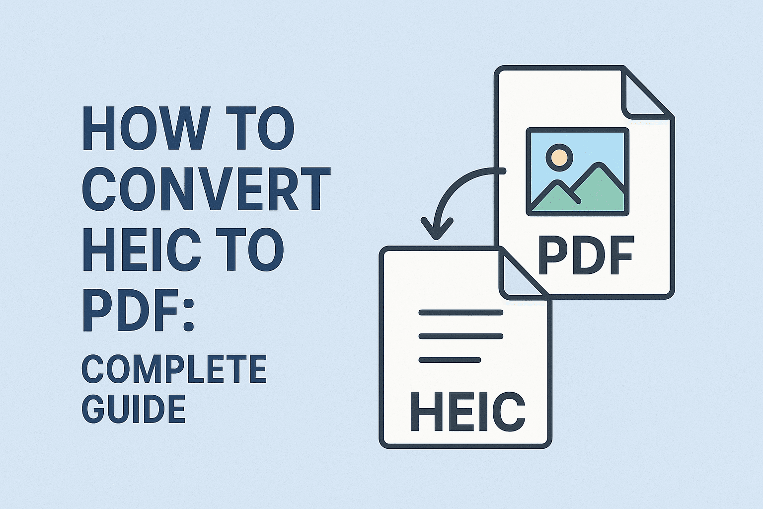 HEIC到PDF转换